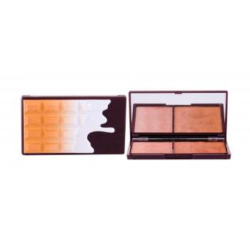 Makeup Revolution London I Heart Makeup Chocolate Duo Palette 11 g bronzer pro ženy Bronze And Shimmer
