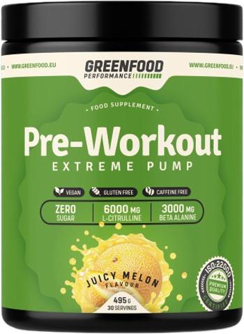 GreenFood Nutrition Performance Pre-Workout Mandarinka 495 g