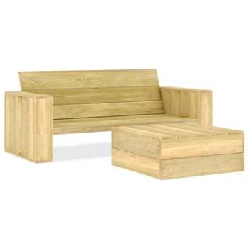2dílná zahradní sedací souprava impregnované borové dřevo 3053197 3053197 (3053197)