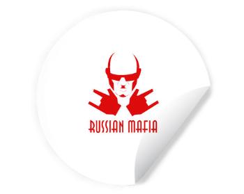 Samolepky kruh Russian mafia
