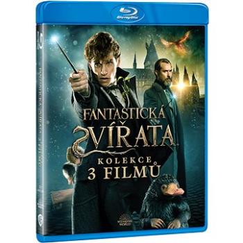 Fantastická zvířata 1-3 (3BD) - Blu-ray (W02513)