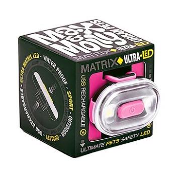 Max & Molly Matrix Ultra LED Cube, bezpečnostní světlo, růžové (4894512014558)