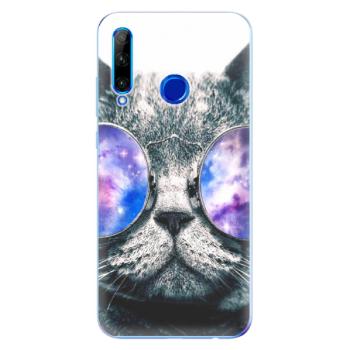 Odolné silikonové pouzdro iSaprio - Galaxy Cat - Huawei Honor 20 Lite