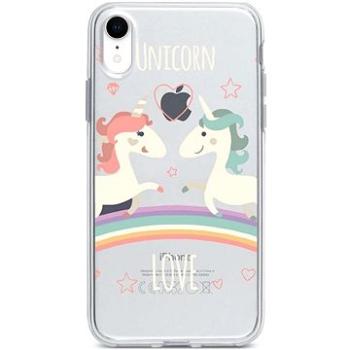TopQ iPhone XR silikon Unicorn Love 33982 (Sun-33982)