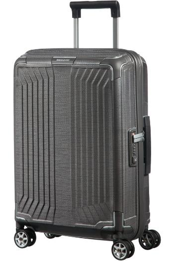 Samsonite Kabinový cestovní kufr Lite-Box 38 l - tmavě šedá