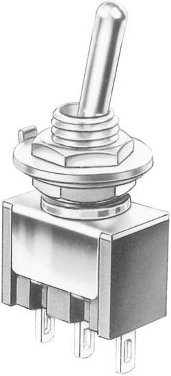 Mini kolébkový přepínač Marquardt 9040.0101, 30 V/DC, 4 A, 1x zap/zap, 1 ks