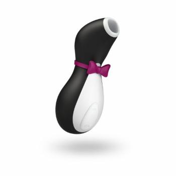 Satisfyer Pro Penguin NG podtlakový vibrátor černo-bílý