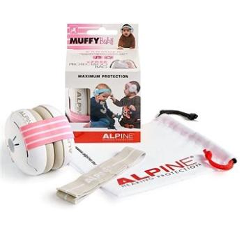 ALPINE Muffy Baby Dětská izolační sluchátka - růžová (8717154024951)