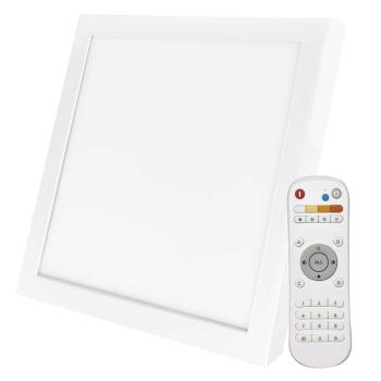 EMOS CCT přisazený LED panel 600x600mm s dálkovým ovládáním ZM5173