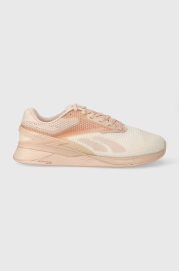 Tréninkové boty Reebok Nano X3 růžová barva