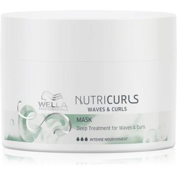 Wella Professionals Nutricurls Waves & Curls uhlazující maska pro vlnité a kudrnaté vlasy 150 ml