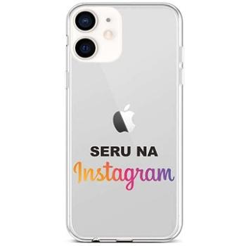TopQ iPhone 12 mini silikon Instagram 53256 (Sun-53256)