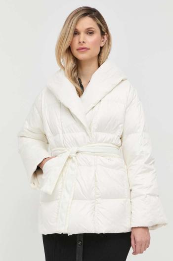 Péřová bunda Marella dámská, bílá barva, zimní, oversize