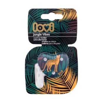 LOVI Jungle Vibes Soother Holder 1 ks klip na dudlík pro děti