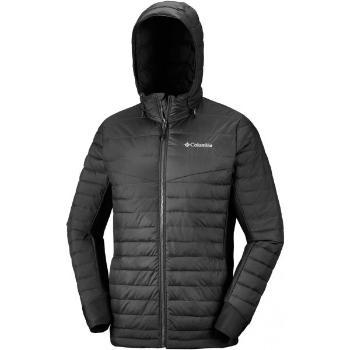 Columbia POWDER PILLOW HYBRID JACKET Pánská bunda, černá, velikost S