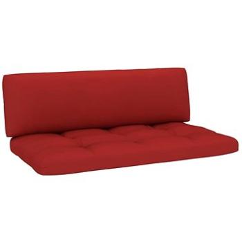 Podušky na pohovku z palet 2 ks červené (314652)
