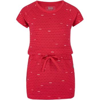 Loap BAULA Dívčí šaty, červená, velikost 122-128
