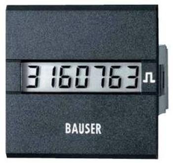 Digitální čítač impulsů Bauser, 3811,2,1,1,0,2, 12 - 24 V/DC, 45 x 45 mm, IP65