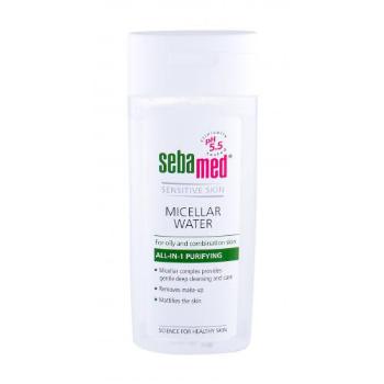 SebaMed Sensitive Skin Micellar Water Oily Skin 200 ml micelární voda pro ženy na smíšenou pleť; na mastnou pleť