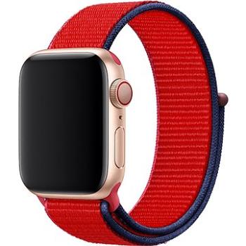 Eternico Airy pro Apple Watch 38mm / 40mm / 41mm  Chilly Red and Blue edge    (AET-AWAY-ChReB-38)