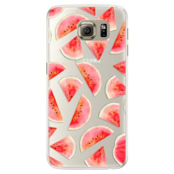 Silikonové pouzdro iSaprio - Melon Pattern 02 - Samsung Galaxy S6 Edge