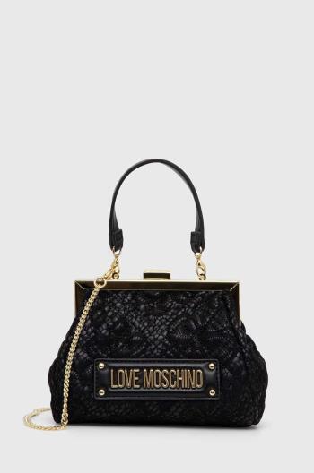 Kabelka Love Moschino černá barva