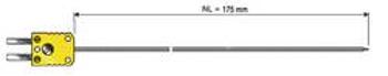 Teplotní čidlo B+B Thermo-technik, typ K (NiCrNi) B & B, -50 až 1000 °C