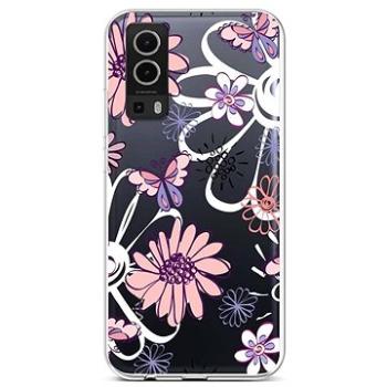 TopQ Vivo Y52 5G silikon Flowers 64217 (Sun-64217)