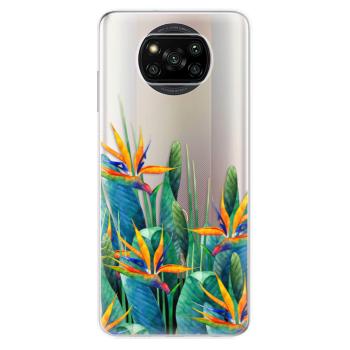 Odolné silikonové pouzdro iSaprio - Exotic Flowers - Xiaomi Poco X3 Pro / X3 NFC