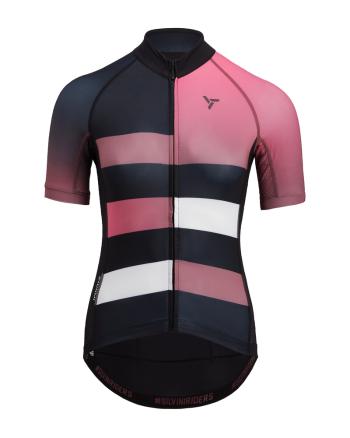 Cyklistický dámský dres Silvini Mazzana black/fuchsia Velikost: XS