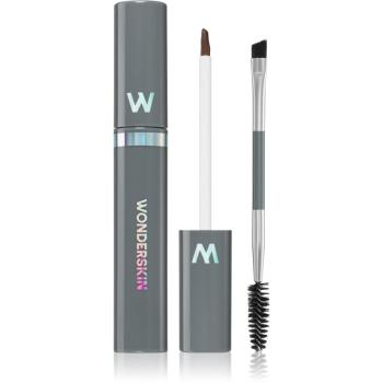 WONDERSKIN Wonder Blading Dream Brow dlouhotrvající gel na obočí odstín Dark Brunette 3 ml