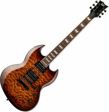 ESP LTD VIPER-256 Dark Brown Sunburst Elektrická kytara