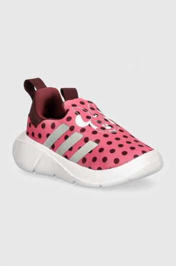 Dětské sneakers boty adidas MONOFIT TR Minnie x Disney růžová barva, IF9310