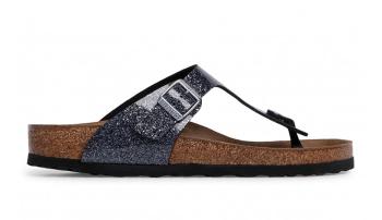 Birkenstock Gizeh BF Cosmic Sparkle Anthracite Regular Fit černé 1014394