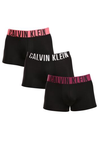 Pánské boxerky Calvin Klein NB3775A MDL 3PACK S Černá