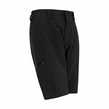 SENSOR HELIUM dámské kalhoty s cyklovložkou krátké volné true black Velikost: XXL