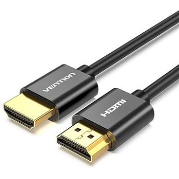 Vention Ultra Thin HDMI 2.0 Cable 1.5m Black Metal Type (AATBG)