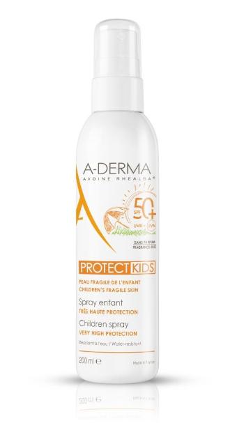 A-derma Protect Sprej pro děti SPF50+ 200 ml