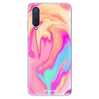 Odolné silikonové pouzdro iSaprio - Orange Liquid - Xiaomi Mi 9 Lite