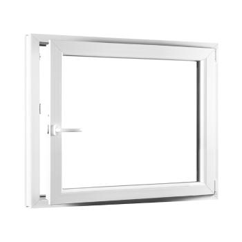Skladova-okna Jednokřídlé plastové okno PREMIUM otvíravo-sklopné pravé 1100 x 1000 mm barva bílá