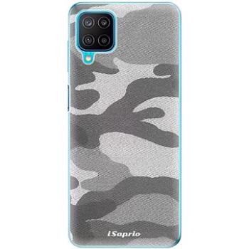 iSaprio Gray Camuflage 02 pro Samsung Galaxy M12 (graycam02-TPU3-M12)
