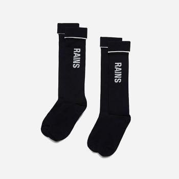 Rains Logo Socks 2-pack 20250 BLACK