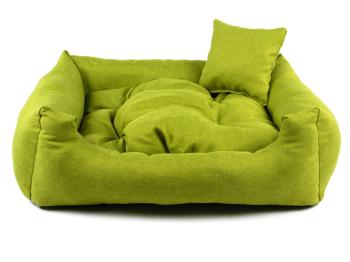 Vsepropejska Lux zelený pelech pro psa Rozměr (cm): 65 x 55