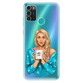 Odolné silikonové pouzdro iSaprio - Coffe Now - Blond - Honor 9A