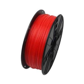 Tisková struna (filament) GEMBIRD, ABS, 1,75mm, 1kg, fluorescentní, červená 3DP-ABS1.75-01-FR, TIF0511Z0