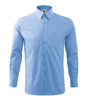 MALFINI Pánská košile Style Long Sleeve - Nebesky modrá | M