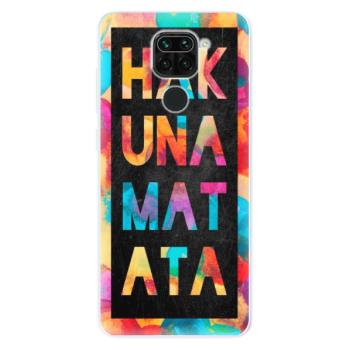 Odolné silikonové pouzdro iSaprio - Hakuna Matata 01 - Xiaomi Redmi Note 9