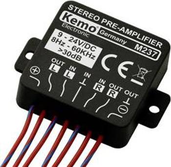 Stereo předzesilovač Kemo M237 24 V/DC