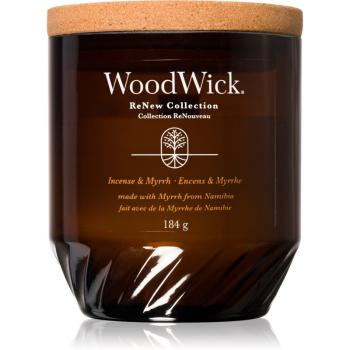 Woodwick Incense & Myrrh vonná svíčka 184 g