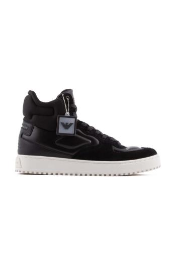 Sneakers boty Emporio Armani černá barva, X4Z114 XN735 N515